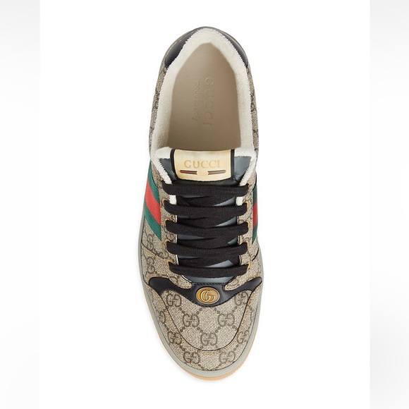 Mens Screener GG Supreme Canvas Sneakers - Picture 8 of 13